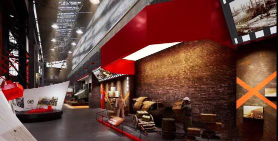 誰說黨建紅色館都是土味館？真正以現(xiàn)代，科技于一體的紅色黨建展館設(shè)計(jì)欣賞插圖(5)