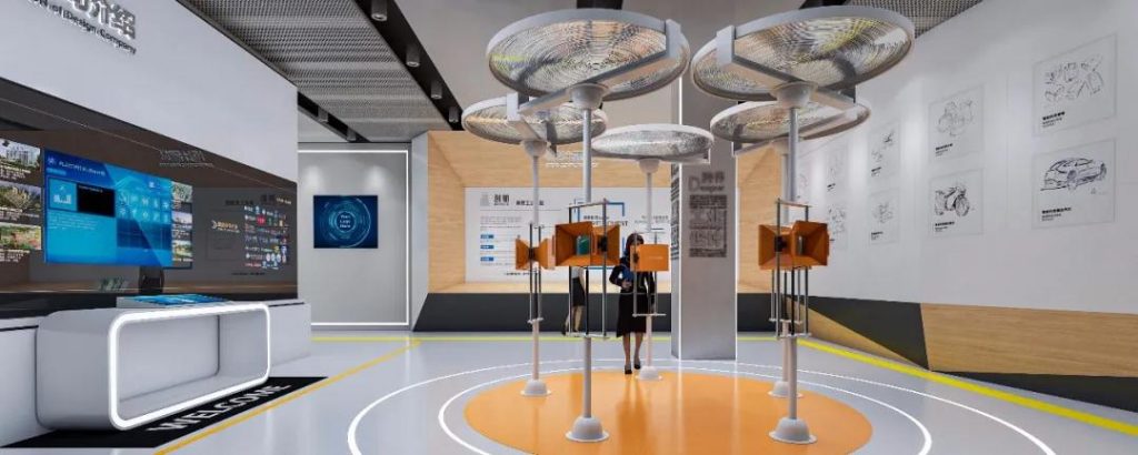 現代展館設計從形狀造型、主題、多維以及時效四個方面去考慮插圖