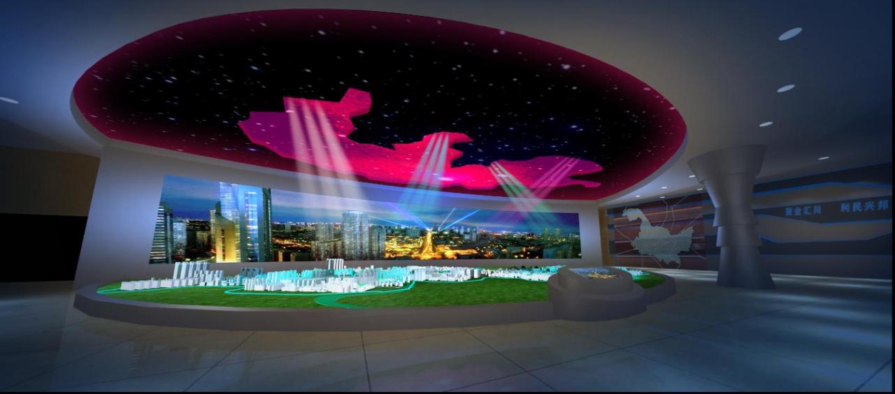 ?展廳設計中的電子投影沙盤是什么？插圖