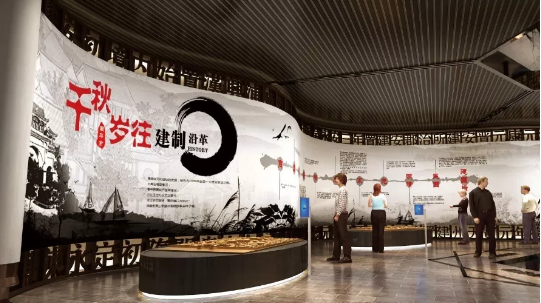 展廳設計中常用的造型元素插圖