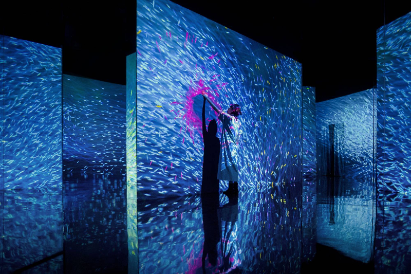 沉浸式互動(dòng)投影技術(shù)應(yīng)用形式插圖