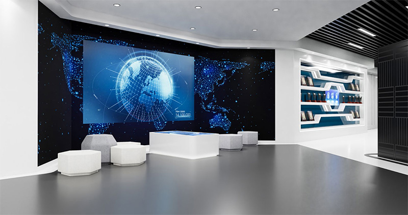 如何找到展廳的定位是企業(yè)展廳設計至關重要的一步插圖 數(shù)字展廳設計的空間功能