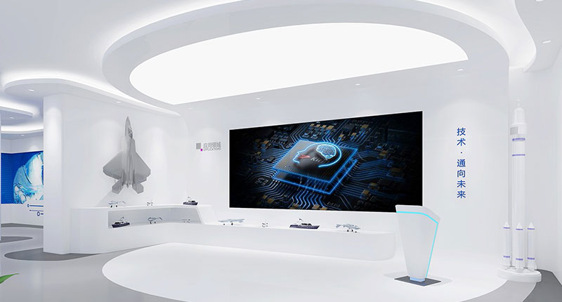 博物館設計中展陳設計形式與空間的布局插圖 展廳設計空間形態